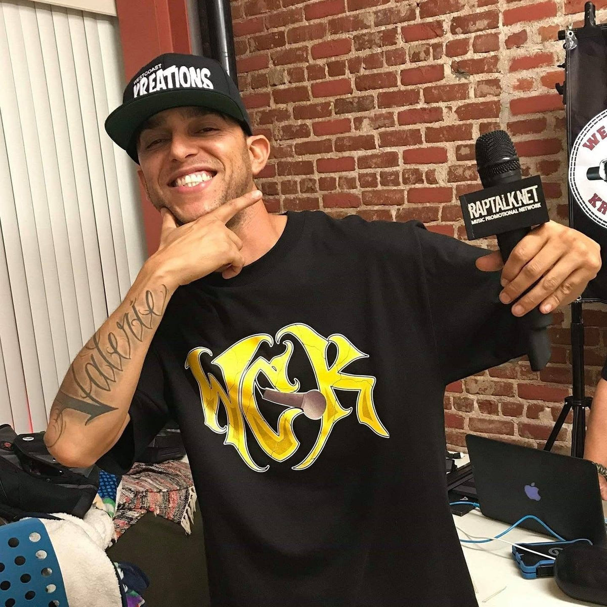 WCKrecords Mic Men's Tee