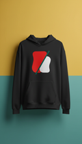 Asphalt black graphic hoodie