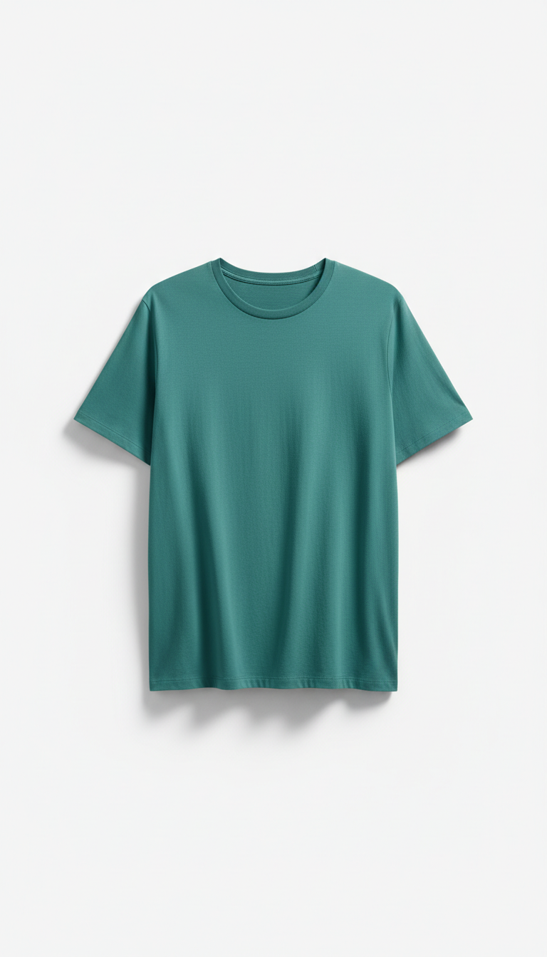 Venice teal statement t-shirt
