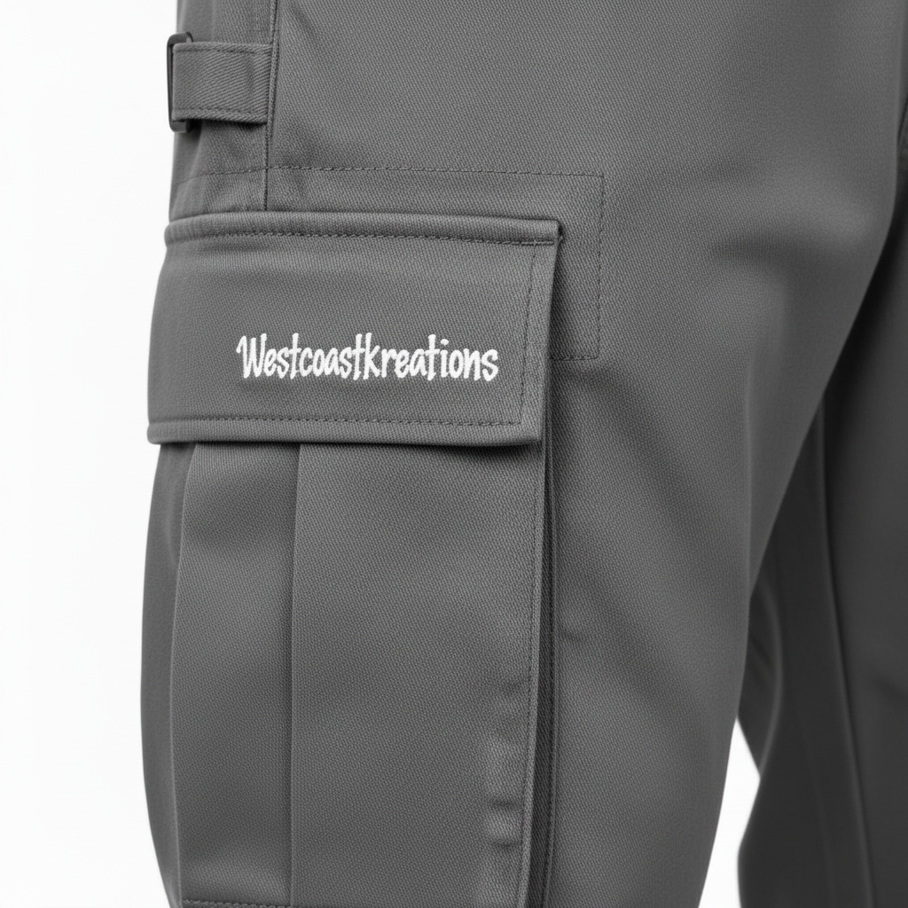 Grey Cargo Close-up