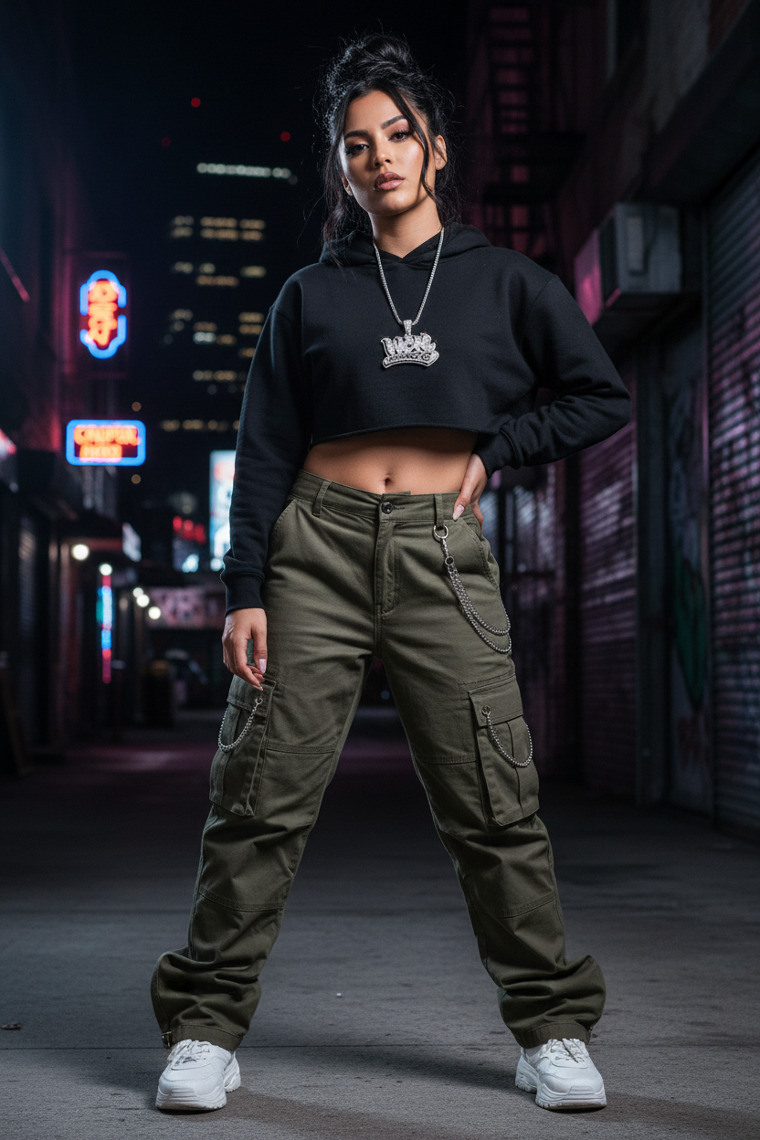 Hispanic Female Model WCK Records Chain