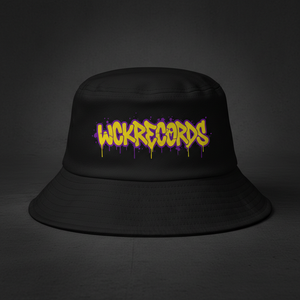 Wckrecords Bucket Hat Mockup
